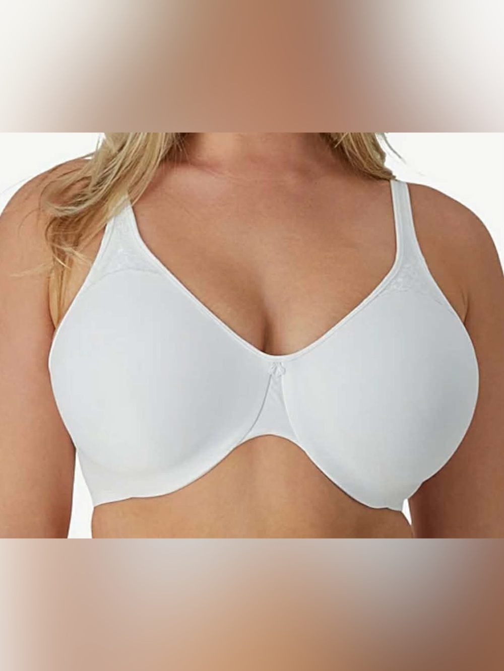 Bali Passion for Comfort Seamless Full Coverage Minimizer Underwire White 42C